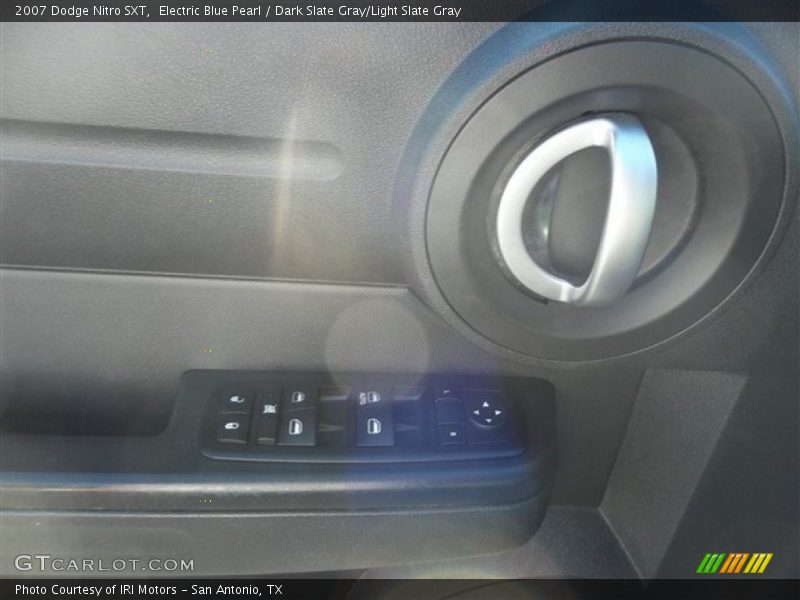 Electric Blue Pearl / Dark Slate Gray/Light Slate Gray 2007 Dodge Nitro SXT