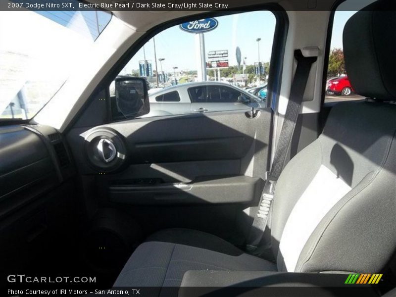 Electric Blue Pearl / Dark Slate Gray/Light Slate Gray 2007 Dodge Nitro SXT