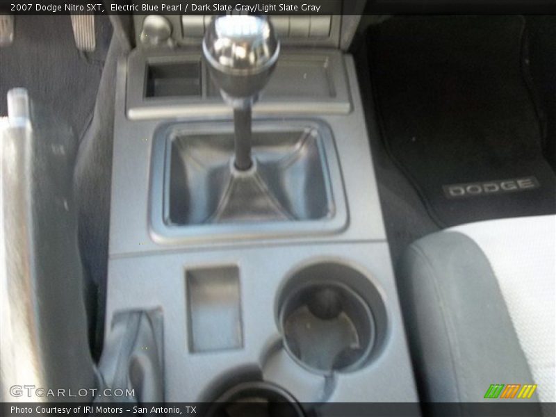 Electric Blue Pearl / Dark Slate Gray/Light Slate Gray 2007 Dodge Nitro SXT