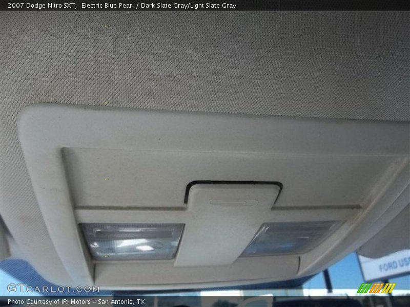 Electric Blue Pearl / Dark Slate Gray/Light Slate Gray 2007 Dodge Nitro SXT