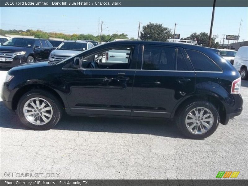 Dark Ink Blue Metallic / Charcoal Black 2010 Ford Edge Limited