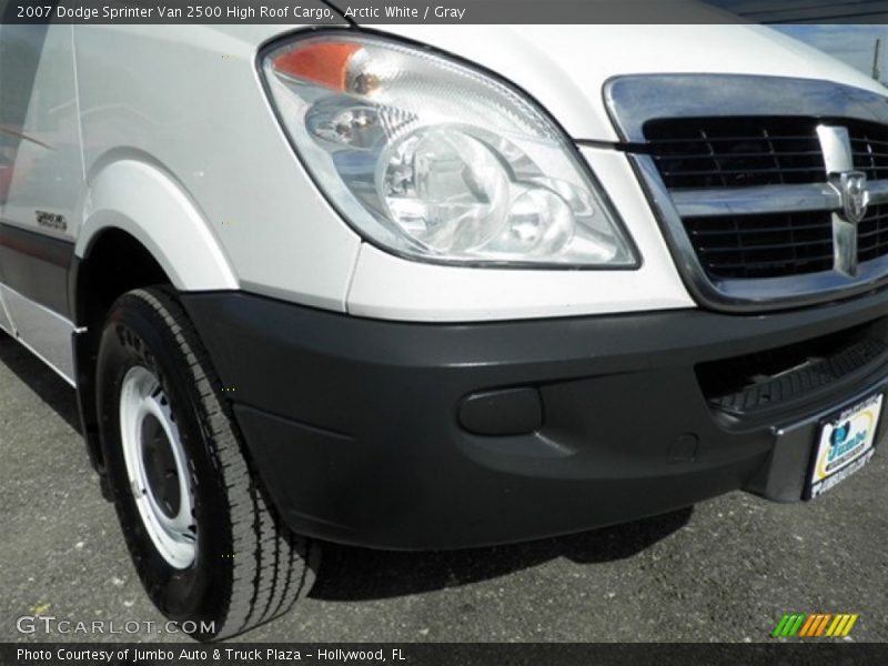 Arctic White / Gray 2007 Dodge Sprinter Van 2500 High Roof Cargo