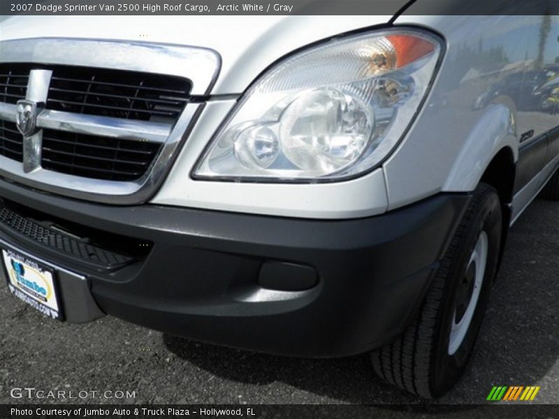 Arctic White / Gray 2007 Dodge Sprinter Van 2500 High Roof Cargo