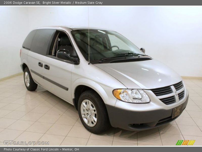 Bright Silver Metallic / Medium Slate Gray 2006 Dodge Caravan SE