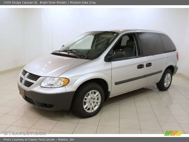 Bright Silver Metallic / Medium Slate Gray 2006 Dodge Caravan SE
