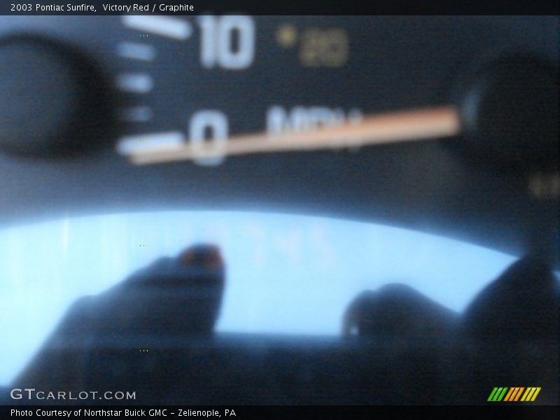 Victory Red / Graphite 2003 Pontiac Sunfire