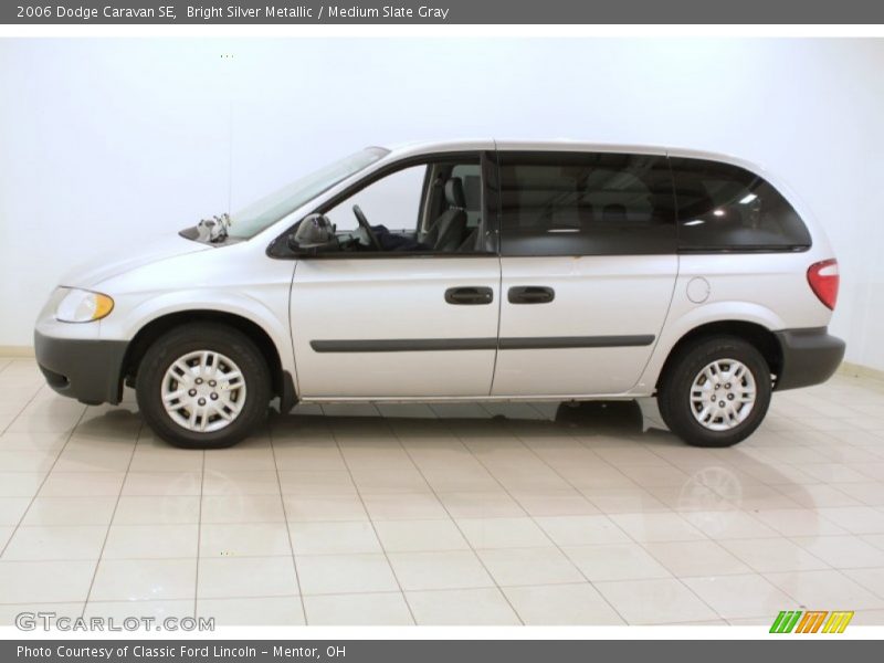 Bright Silver Metallic / Medium Slate Gray 2006 Dodge Caravan SE