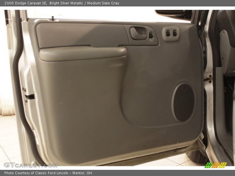 Bright Silver Metallic / Medium Slate Gray 2006 Dodge Caravan SE