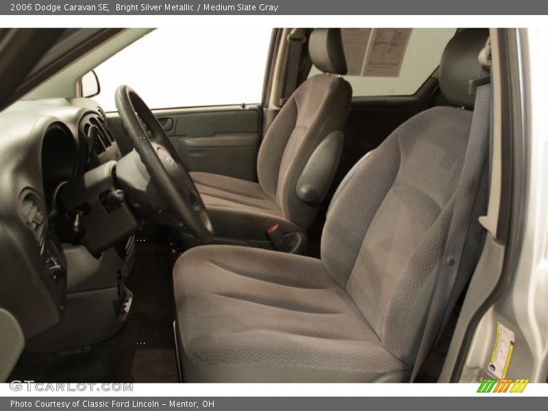 Bright Silver Metallic / Medium Slate Gray 2006 Dodge Caravan SE