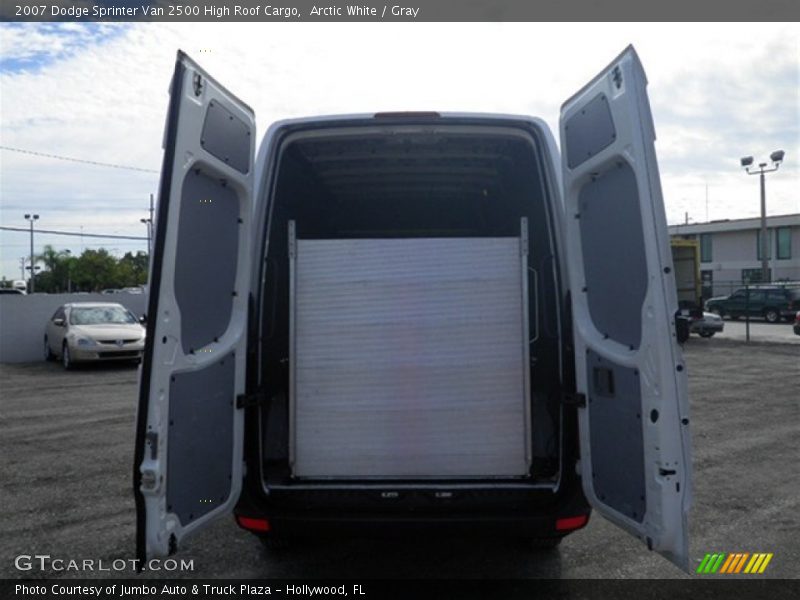 Arctic White / Gray 2007 Dodge Sprinter Van 2500 High Roof Cargo