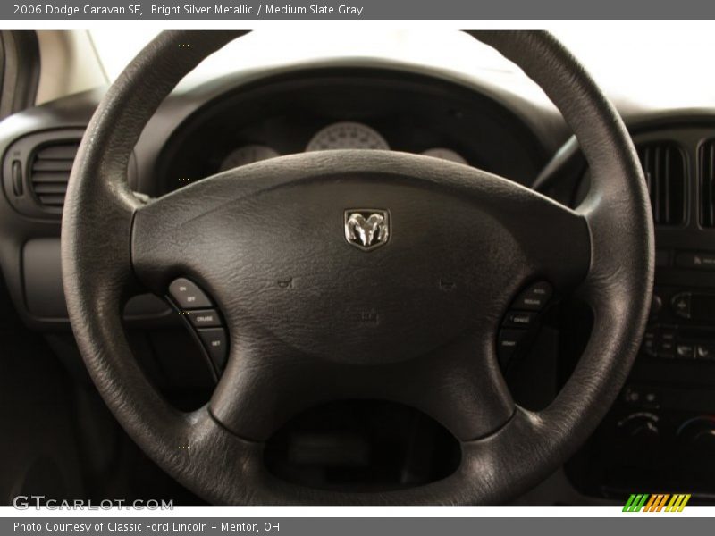 Bright Silver Metallic / Medium Slate Gray 2006 Dodge Caravan SE