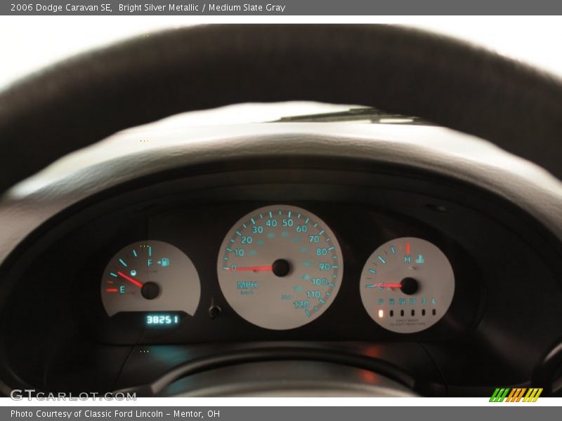 Bright Silver Metallic / Medium Slate Gray 2006 Dodge Caravan SE
