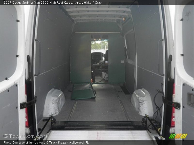 Arctic White / Gray 2007 Dodge Sprinter Van 2500 High Roof Cargo