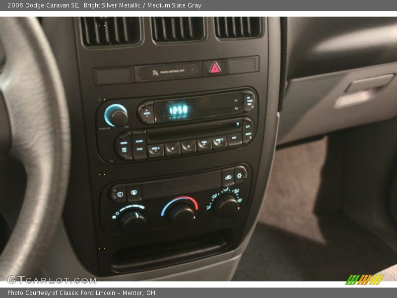 Bright Silver Metallic / Medium Slate Gray 2006 Dodge Caravan SE