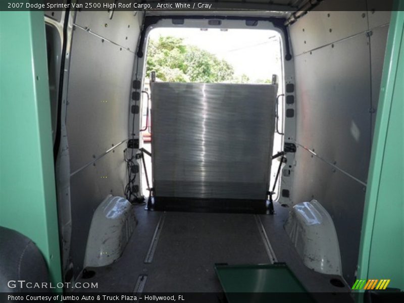 Arctic White / Gray 2007 Dodge Sprinter Van 2500 High Roof Cargo