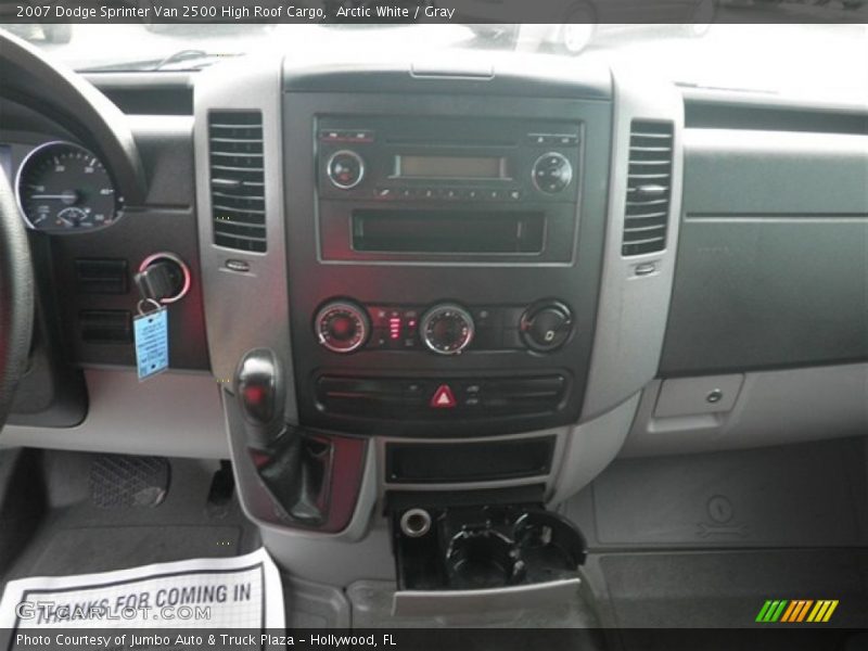 Arctic White / Gray 2007 Dodge Sprinter Van 2500 High Roof Cargo