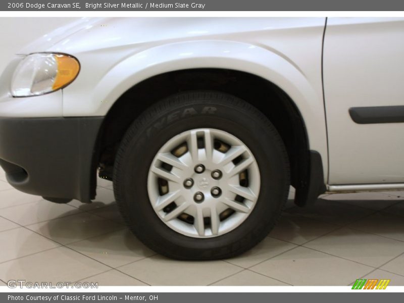 Bright Silver Metallic / Medium Slate Gray 2006 Dodge Caravan SE