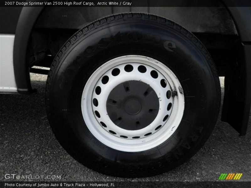 Arctic White / Gray 2007 Dodge Sprinter Van 2500 High Roof Cargo