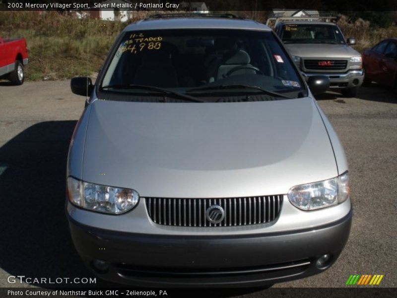 Silver Metallic / Portland Gray 2002 Mercury Villager Sport