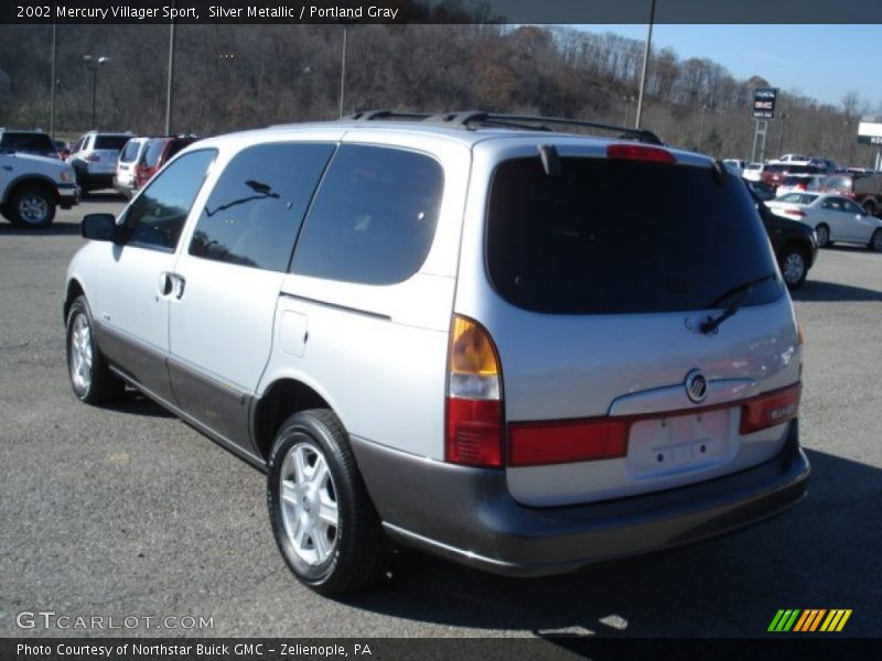 Silver Metallic / Portland Gray 2002 Mercury Villager Sport