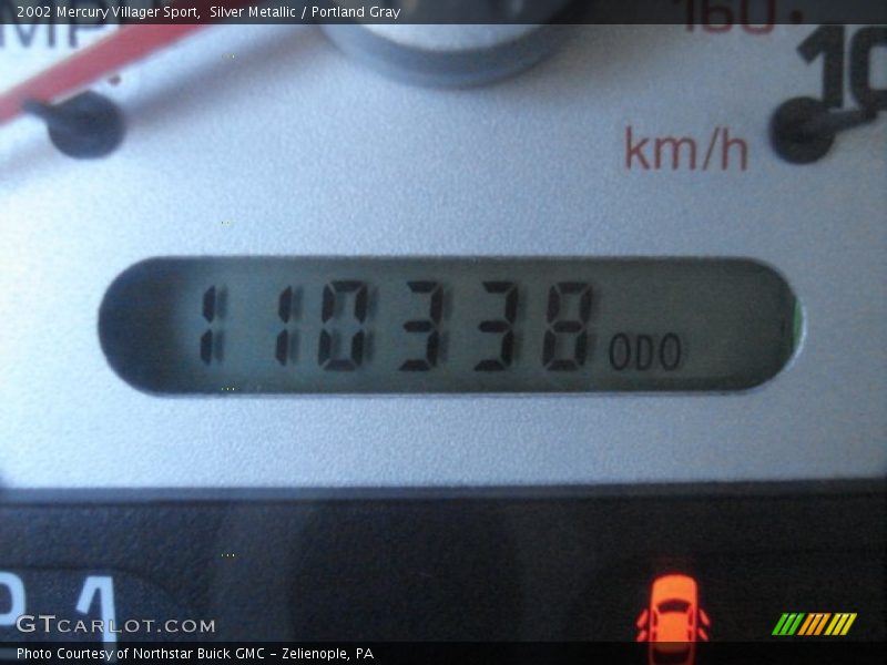 Silver Metallic / Portland Gray 2002 Mercury Villager Sport