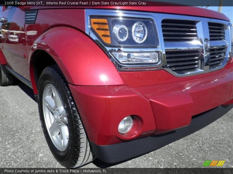 Inferno Red Crystal Pearl / Dark Slate Gray/Light Slate Gray 2008 Dodge Nitro SXT