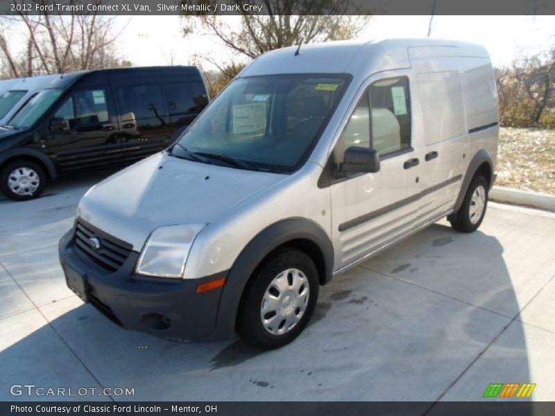 Silver Metallic / Dark Grey 2012 Ford Transit Connect XL Van
