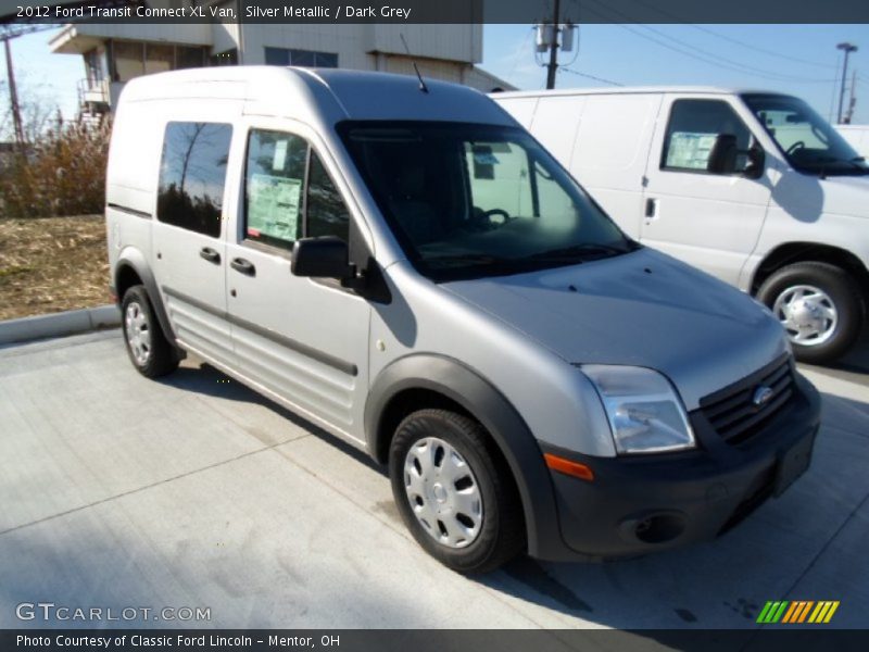 Silver Metallic / Dark Grey 2012 Ford Transit Connect XL Van