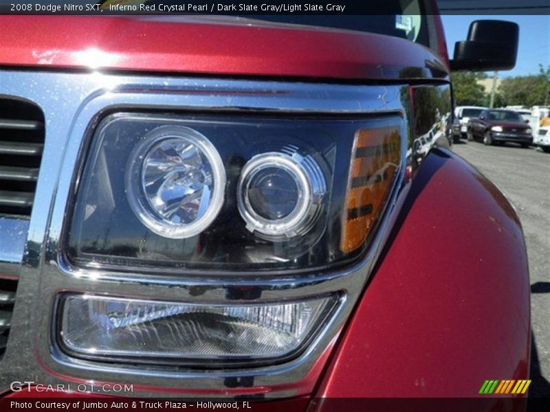 Inferno Red Crystal Pearl / Dark Slate Gray/Light Slate Gray 2008 Dodge Nitro SXT