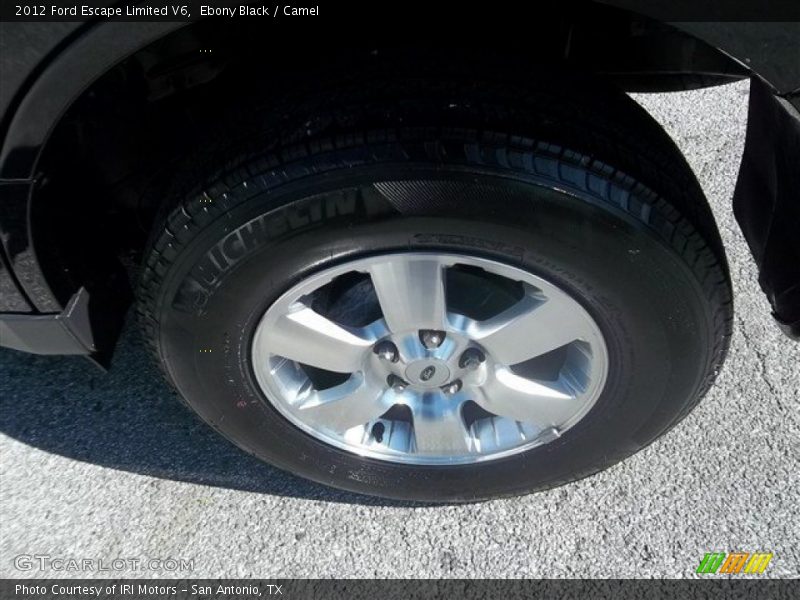 Ebony Black / Camel 2012 Ford Escape Limited V6