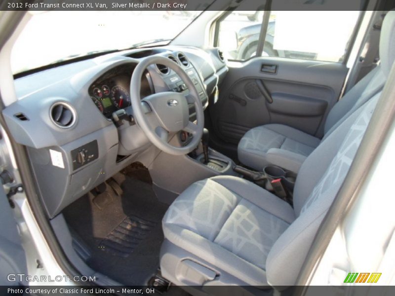 Silver Metallic / Dark Grey 2012 Ford Transit Connect XL Van