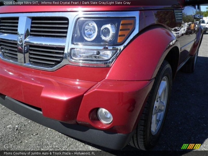 Inferno Red Crystal Pearl / Dark Slate Gray/Light Slate Gray 2008 Dodge Nitro SXT