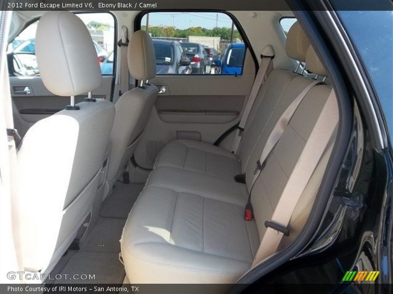 Ebony Black / Camel 2012 Ford Escape Limited V6