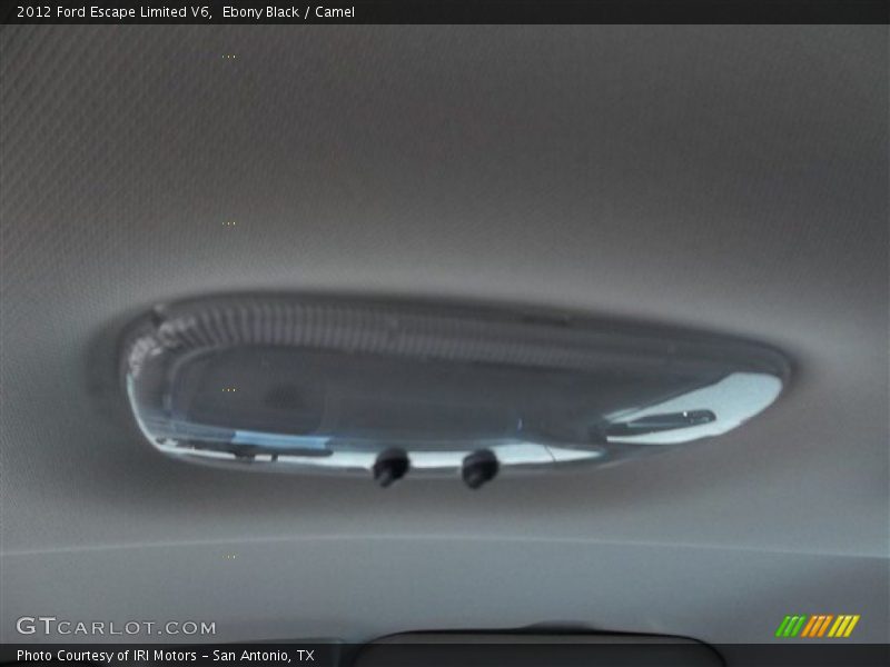 Ebony Black / Camel 2012 Ford Escape Limited V6