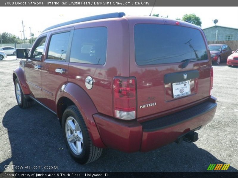 Inferno Red Crystal Pearl / Dark Slate Gray/Light Slate Gray 2008 Dodge Nitro SXT