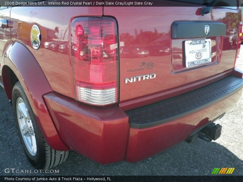 Inferno Red Crystal Pearl / Dark Slate Gray/Light Slate Gray 2008 Dodge Nitro SXT