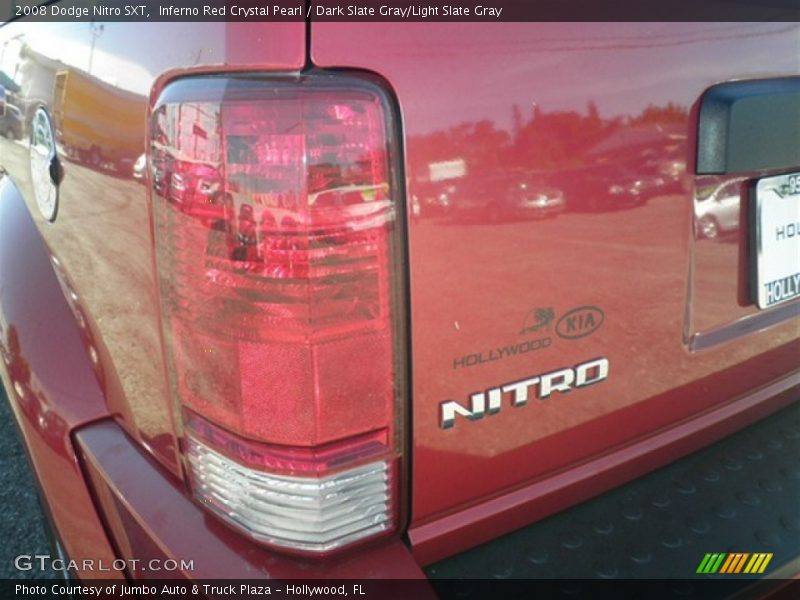 Inferno Red Crystal Pearl / Dark Slate Gray/Light Slate Gray 2008 Dodge Nitro SXT