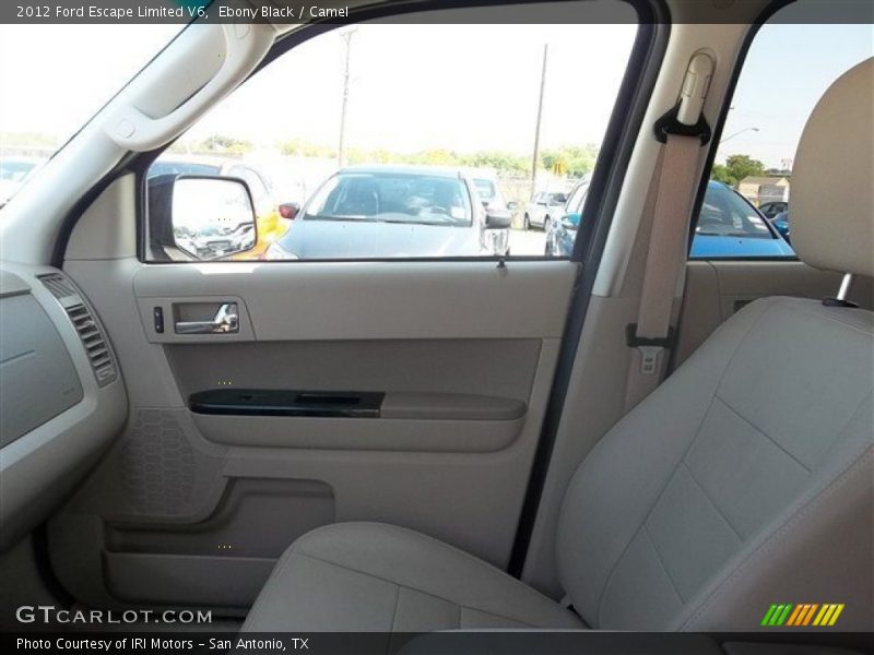 Ebony Black / Camel 2012 Ford Escape Limited V6