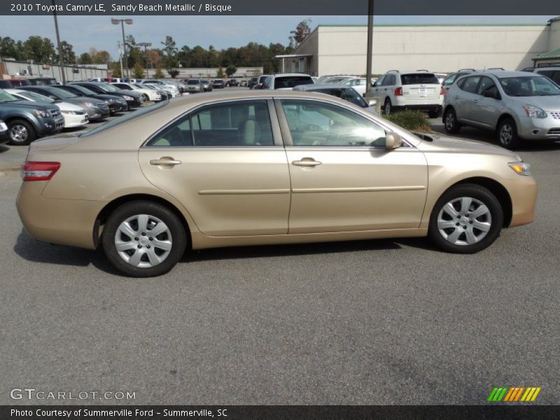 Sandy Beach Metallic / Bisque 2010 Toyota Camry LE