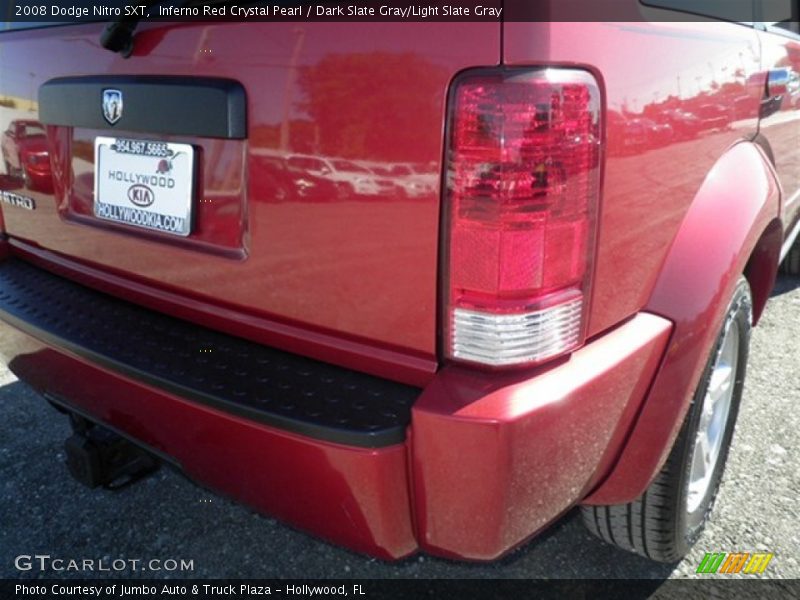Inferno Red Crystal Pearl / Dark Slate Gray/Light Slate Gray 2008 Dodge Nitro SXT