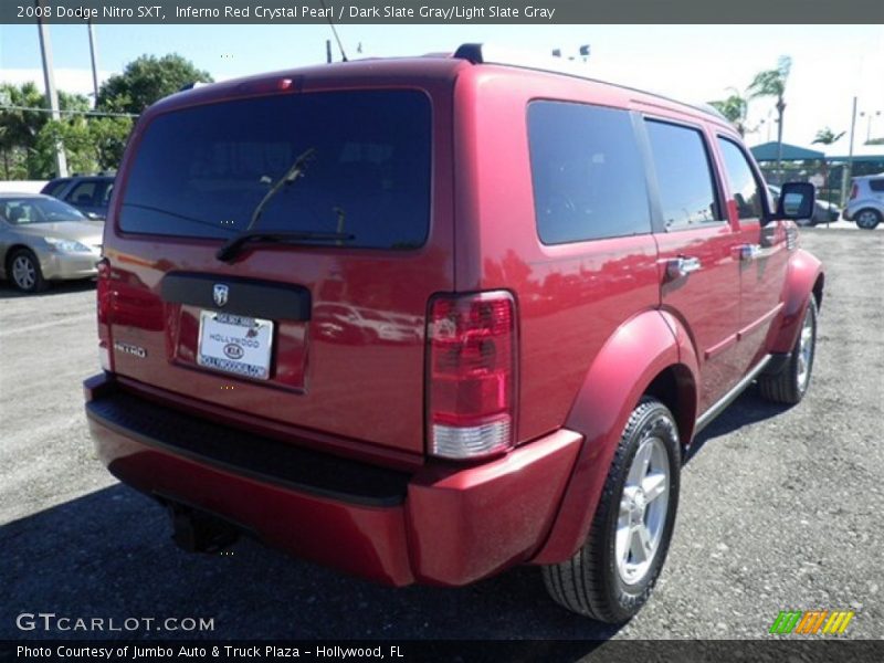 Inferno Red Crystal Pearl / Dark Slate Gray/Light Slate Gray 2008 Dodge Nitro SXT