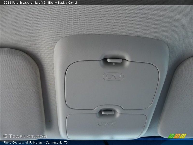 Ebony Black / Camel 2012 Ford Escape Limited V6