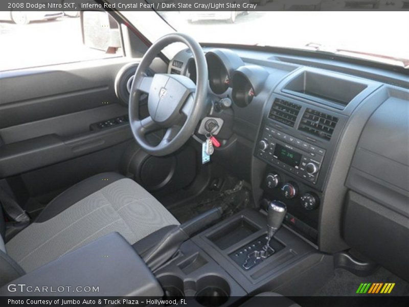 Inferno Red Crystal Pearl / Dark Slate Gray/Light Slate Gray 2008 Dodge Nitro SXT