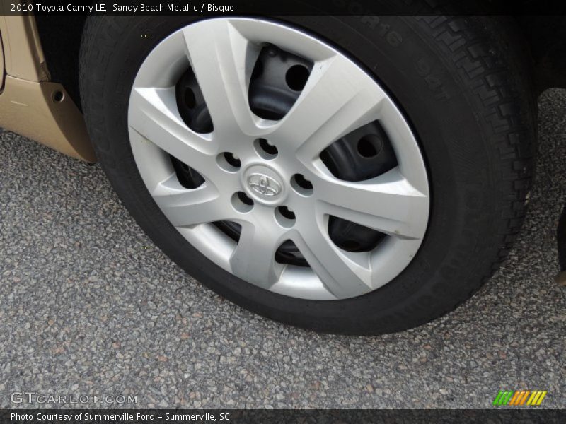 Sandy Beach Metallic / Bisque 2010 Toyota Camry LE