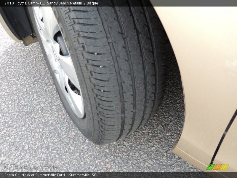 Sandy Beach Metallic / Bisque 2010 Toyota Camry LE