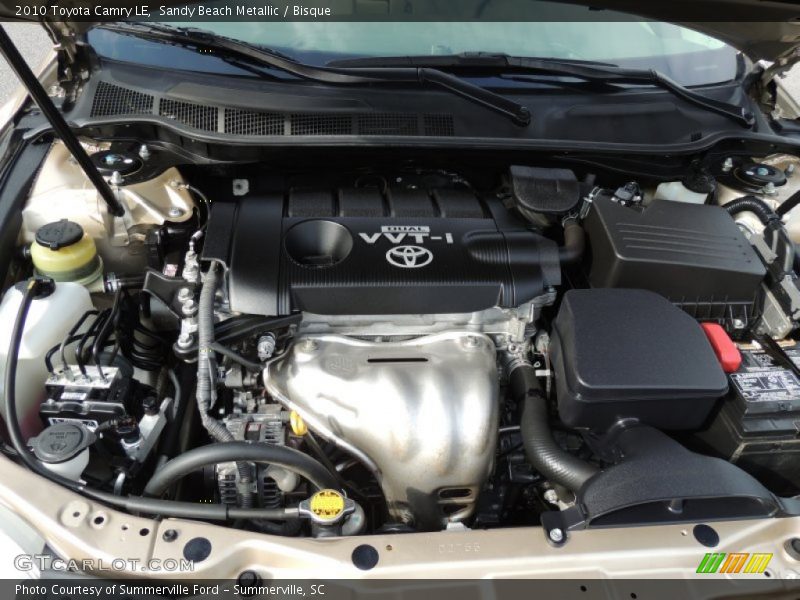 Sandy Beach Metallic / Bisque 2010 Toyota Camry LE