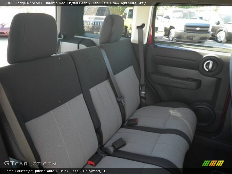 Inferno Red Crystal Pearl / Dark Slate Gray/Light Slate Gray 2008 Dodge Nitro SXT