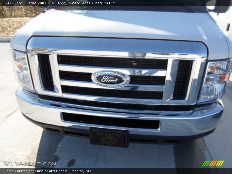 Oxford White / Medium Flint 2012 Ford E Series Van E350 Cargo