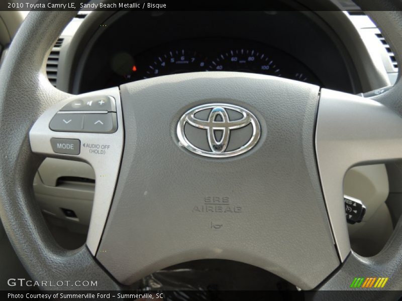 Sandy Beach Metallic / Bisque 2010 Toyota Camry LE