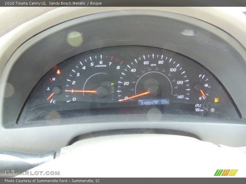 Sandy Beach Metallic / Bisque 2010 Toyota Camry LE